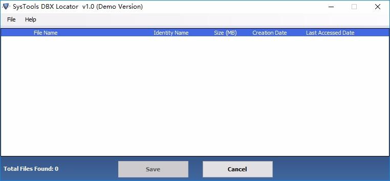 SysTools DBX Locator下载,DBX文件查找工具,文件管理,文件搜索